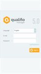 Mobile Screenshot of manager.qualifio.com
